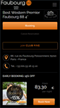 Mobile Screenshot of hotel-faubourg88.com